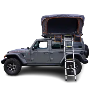 3-4 Person Waterproof 4WD Car Camping Large Inside Room Aluminium Roof Top Tent 4 Person Hard Shell