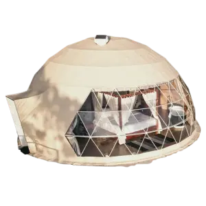 Outdoor Camping Instant Setup Luxury Camping Starry Sky Spherical Hotel Tent Dome Tent - Coody Starry Sky Dome Tent