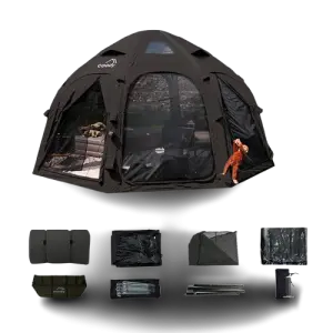 Coody Winter Outdoor Dome House Geodesic Glamping Dome Tent inflatable tent