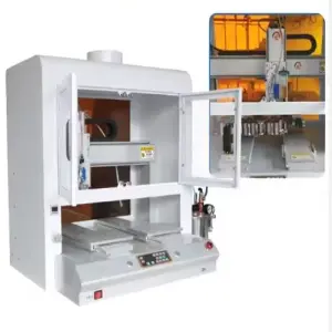 Desktop PCBA Three Proof Coating Machine Automatic Selective Coating Machine Optical PCB Conformal Coating Machine