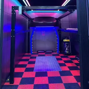 180 Bar Single Arm Electric Touchless Motorbike Washing Machine 360 Degree Rotating Brushless Motorcycle Cleaning Equipment