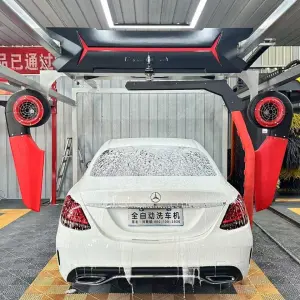 Automatic Motorcycle Washing Machine 360 Rotating Full Automatic Touchless Car Wash Machine Touchless Car Wash Machine