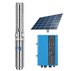 15000W 240M 36M3/H 20Hp AC/DC Submersible Solar Water Pump