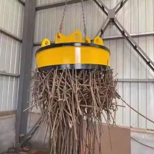 5-20 Ton excavator Electromagnet Lifting Equipment with Wheel Control - 800-1000kg