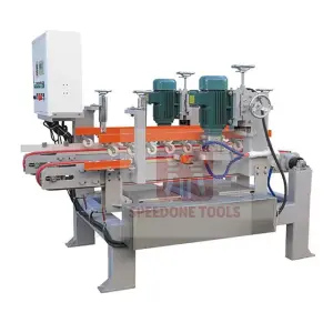 Automatic Double - Head Stone Cutting Machine High - Speed Dry Hanging Tile Slotter Marble and Granite Stone Cutter