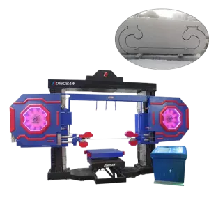 CNC Cutting Wiresaw Machine for Granite Marble Trimming Machinery Cutter Stone Cutting Machine