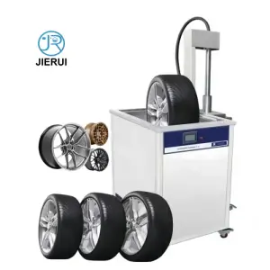 Power Lift Agitation Heated Ultrasonic Cleaning Equipment for Motorcycle Car Auto Tires Tyres Electric
