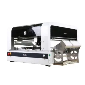 NeoDen 4 Benchtop SMD LED Mounter Strip Pick and Place Machine for PCB Assembly With Rails Automatic Feeding SMT Line