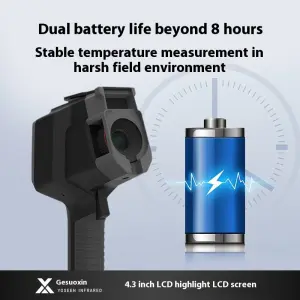Industrial Portable Thermal Imaging Scanner Handheld HA384/HA640 Patrol Temperature Measurement Electronic Machinery