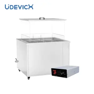 Industrial Ultrasonic Cleaner Machine Electric Ultrasonic Cleaning Equipment for Motorcycle Parts, Containers, and Bottles