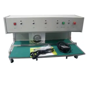 V-Cutting Machine for LED Lighting Core Components Including PLC and Motor PCB Separator