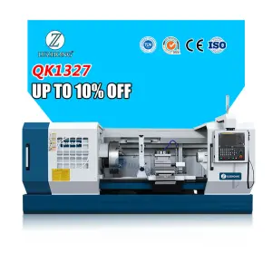 Flat Bed Pipe Threading and Cutting Machine QK1327 Cnc Lathe Machine