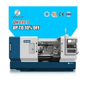 Automatic Pipe Threading Machine QK1313 Heavy Duty Flat Bed Automatic Cnc Pipe Thread Threading Lathe Machine for Pipes