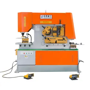 Jetamc Combined Hydraulic Punching & Shearing Equipment with 600kN Force for High Productivity in Construction Industries