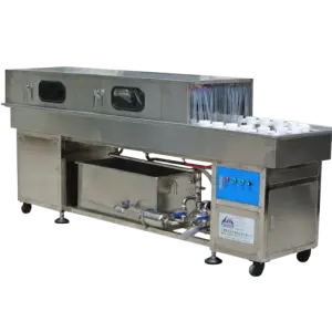 Small Automatic Carbonated Drinks Beer Beverage Can Washing Bottle Washing Machine Provided 220V Cleaning Equipment Wine Washer