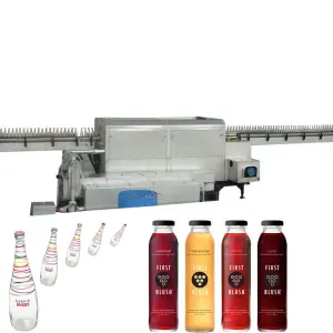 Automatic Wine Glass Bottle Washing Machine / Plant / Washer With Remove Label