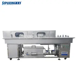 Glass Bottle Washer Automatic Plastic Glass Bottle Cleaning Machine