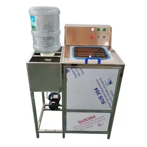 Semi Automatic 5 Gallon Bottle Washing Machine Automatic 5 Gallon Jug Washer for Water Bottling and Dispenser Cleaning
