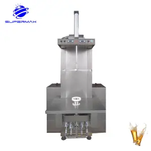 Semi-Automatic Keg Washer and Filler Bottle Washing Machine with Pump and Motor Core Components for Efficient Cleaning .