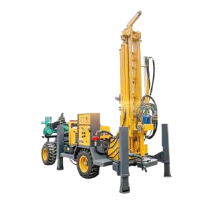 Crawler Water Well Drilling Rig 200m Depth Mining Portable Water Drilling Machine