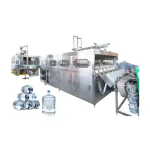 Automatic 300BPH 5 Gallon Bottle Washer and Filling Machine