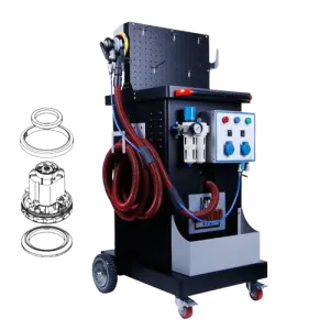 Mobile Auto Detailing Tools Dust Free Sanding Machine Car Body Repair Equipment Vacuum Car Sanding Machine