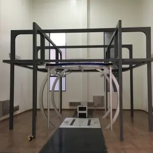 DXGE-30S System Field Compensation Geomagnetic Shielding Dynamic Simulation