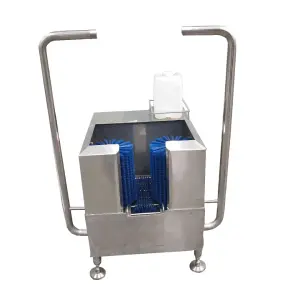 Hygiene Station Safety Shoe Cleaning Machine Boot Washing Machine with Boot and Hand Sanitizer Machine