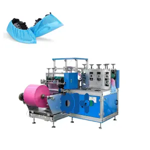 Automatic Non Woven Shoe Cover Making Machine with Ultrasonic