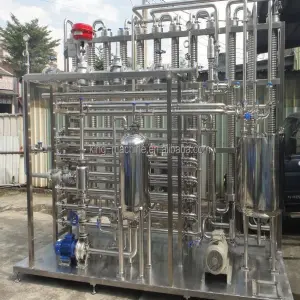 Uht Juice Tubular Sterilizer Plate Type Milk Sterilizer Tube Sterilizer