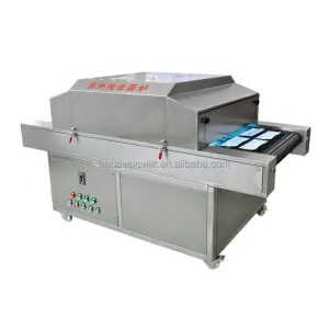 PVC Tunnel High Capacity Meat Sterilization Machines Surface Disinfection Conveyor Belt UV Machines With Tunnel