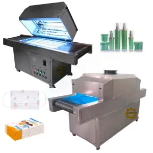 Tunnel Type UV Sterilizer Sterilizing UV Conveyor Disinfection Machine