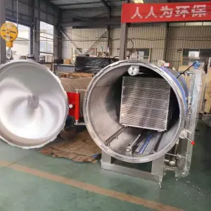 Automatic Industrial Sterilizer for Food Processing Canned Pouch Water Steam Spray Retort for Autoclave