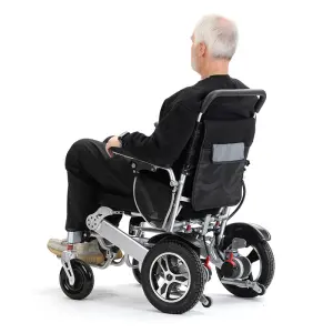 JINDAO JD-EW8026 Electric Wheelchair - Lightweight, Foldable, Removable Battery, Class II Medical Device