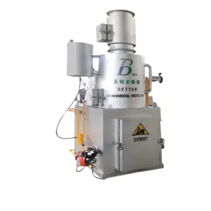 Toilet Paper Disposal Treatment Machine Smokeless Solid Garbage Incinerator Burner Waste Incineration Machine