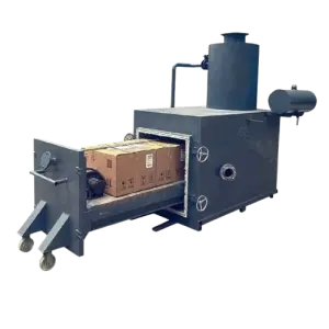 Small Pet Animal Incinerator Economical Smokeless Tasteless for Garbage Environmental Waste Treatment Machinery