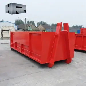Waste Management Waste Recycling Stackable Hook Lift Bin Custom Roll on Roll off Dumpster