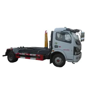 6 Cubic Meters Waste Collection Garbage Hydraulic Lifter Bin Lifting Roll off Dumpster Hook Lift Waste Truck