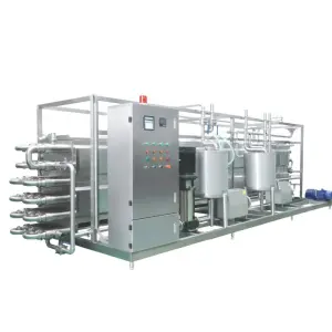 0.5-10T/H Uht Pasteurizer Machine for Fruit Juice Milk Ice Cream Tubular and Plate Sterilizers