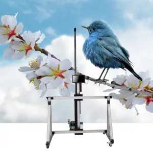 2024 Model High Resolution AI 4K Wall Printer MAX 11520 DPI Intelligent Control Touch Screen System Wall Printing Machine