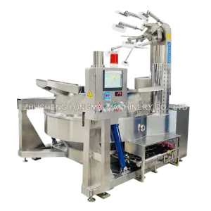 Fully Automatic 200L Heat Large Intelligent Smart Robot Restaurant Chicken Porridge Tilting Cooking Mixer Kettle Machine