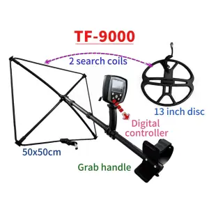 Advanced TF9000-50C Plastic Underground Metal Detector High Accuracy Gold Detector