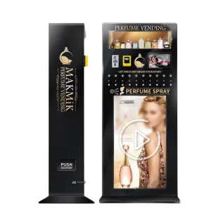 MAKMIK 2025 Small Business Machine Ideas Combo Vending Machine for Perfume Sprays Smart Automatic Cologne Perfume Dispense
