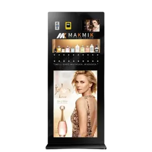 MAKMIK 24 Hours Can Be Customized Innovative Alcohol Disinfecting Perfume Vending Machines