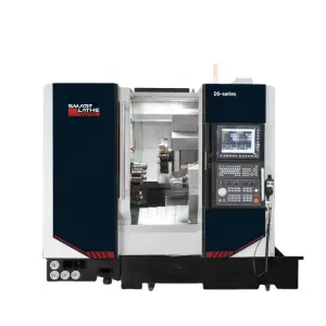 CNC Lathe With Dual Spindles and Multi-tasking Capabilities for Aerospace Parts