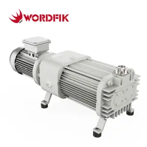 DVX20 Oil-free Screw Vacuum Pump for Electronics Metallurgy Chemical Food Machinery Medicine Aerospace 0.1Pa Dry Air Cooled Pump