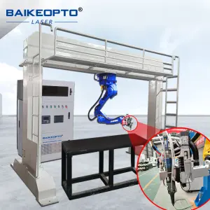 3000W Advanced 3D 6 Axis Robot Arm Precision Fiber Laser Cutting Machine for Automotive & Aerospace