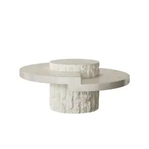 OEM Marble Coffee Table Nightstand End Table for Furniture