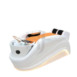 Head Spa Treatment Therapy Water Circulation Shampoo Massage Bed for Salon Furniture