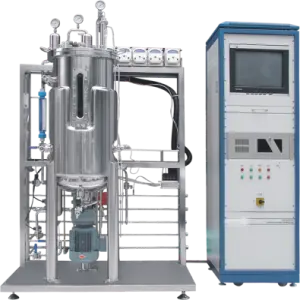 Microbial Culture Bioreactor Plant Cell Cultivation Stainless Steel Fermenter Bioreactor 50L 100L 1000L